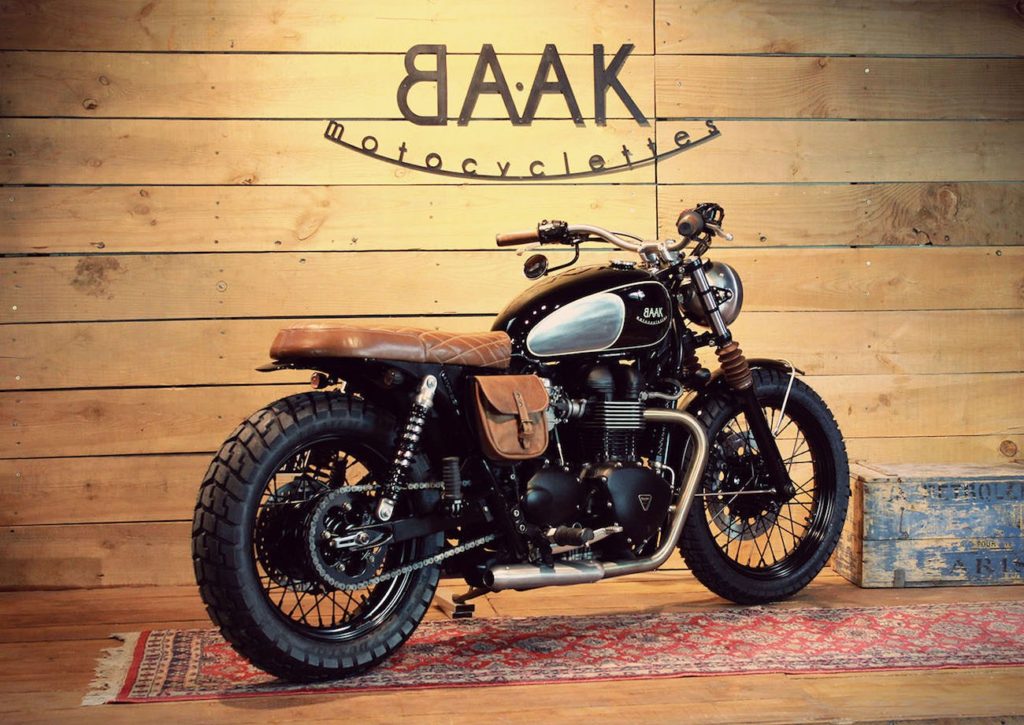 Découvrez la Triumph Bonneville exclusive des ateliers BAAK